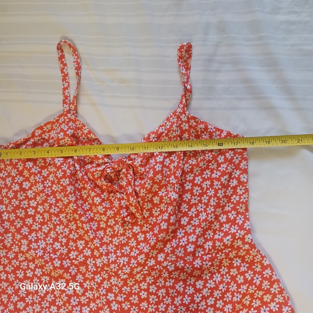 Old Navy  Red Patterned Women's Jumpsuit Size XL - Picture 13 of 16